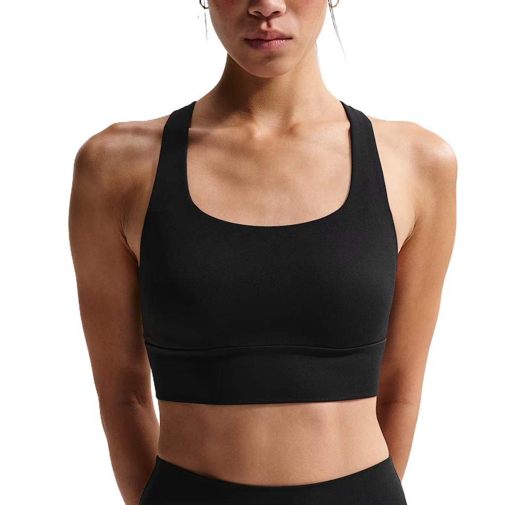 Nike Спортивный бюстгальтер Zenvy с низкой поддержкой, однотонный, женское нижнее белье IB9862-010