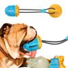 Дозатор для лакомств на присосках для домашних животных, игрушка для перетягивания зубов, игрушка для щенков, аксессуары для животных
