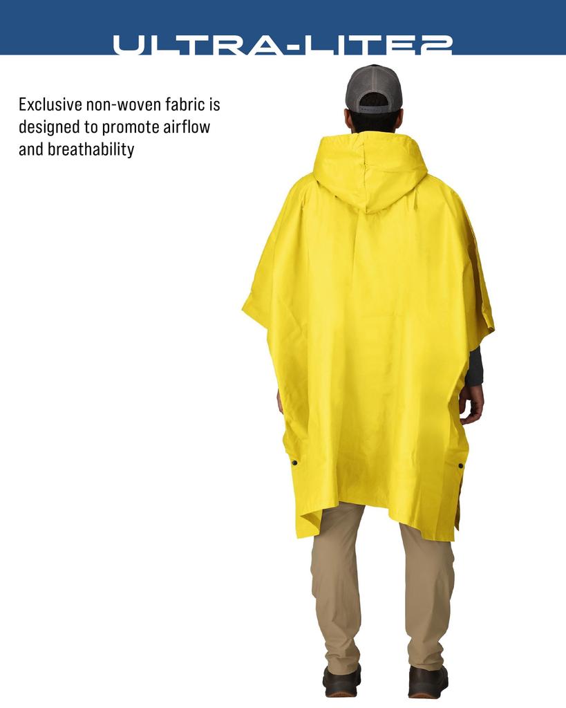 FROGG TOGGS Adult One Size Women's Raincoat, Yellow,