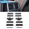 Car Rear AC Air Conditioner Vent Outlet Grille Slide Clip Repair Kit For Mercedes Benz W166 W292 ML350 GL450 ML GLE