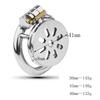 45-55MM Stainless Steel Male Chastity Cage BDSM  Mini Penis Cage Cock Ring with Flat Lock Urethral for Men  Sissy Slave Sex Toy
