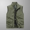 Spring and Autumn New Quick-drying Men's Vest Large Size Multi-pocket Vest Vest Jacket Outdoor Tooling Vest Top