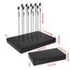 ABS Stainless Steel Figure Painting Support With Brush Set Secure Drying Platform For Miniature Models And Crafts