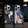 Чехол для телефона Britpop D-Damon A-Albarn для iPhone 17 16 15 14 13 12 11 Pro Max Plus Серебристый Матовый Черный Чехол