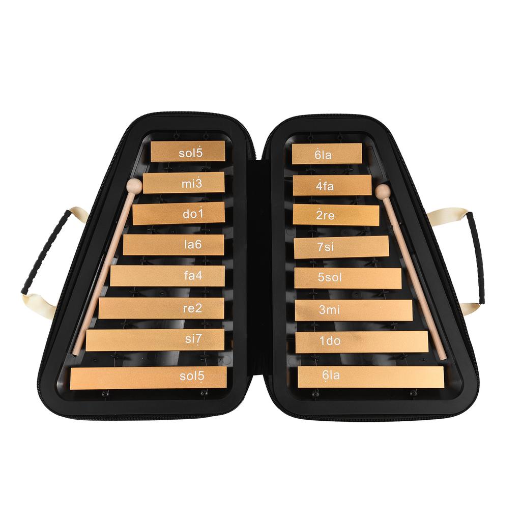 16-клавишный глокеншпиль, 16-нотный алюминиевый пластинчатый ксилофон, музыкальная перкуссия для раннего образования