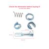 BDP52 Front Door Lock Barrel 45 Mm Repair Kit for  A6 S6 RS6 MK2 4B 4B2 C5 1997-2005 1U0837167