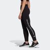 adidas Wsidtightq2 Эластичные облегающие однотонные длинные брюки трикотажные спортивные брюки женские плавки черные DU0240