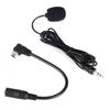 Black 3.5mm External Microphone Clip On Mic + Adapter Cable for GoPro Hero4 3 3+