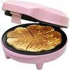 Gaufrier - BESTRON - Sweet Dreams - 5 Gaufres En Forme De Cœur - 700W - Rose ASW217