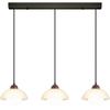 Simple Modern High-End North American Black Walnut Dining Chandelier for Living Room and Bar