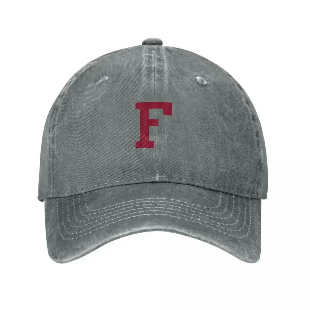 Fordham F Baseball Cap Sailor Cap for Unisex Sun Hat Luxury Hat Baseball For Unisex Womens