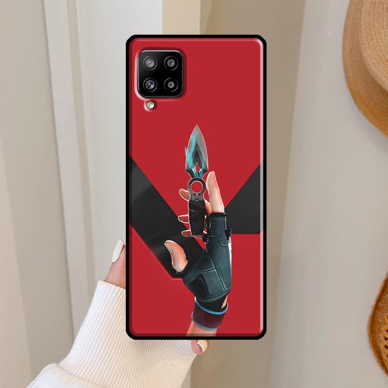 Игровой кейс Valorant для Samsung Galaxy A06 A05 A16 A26 A36 A56 A33 A32 A52 A15 A53 A13 A34 A54 A14 A35 A55