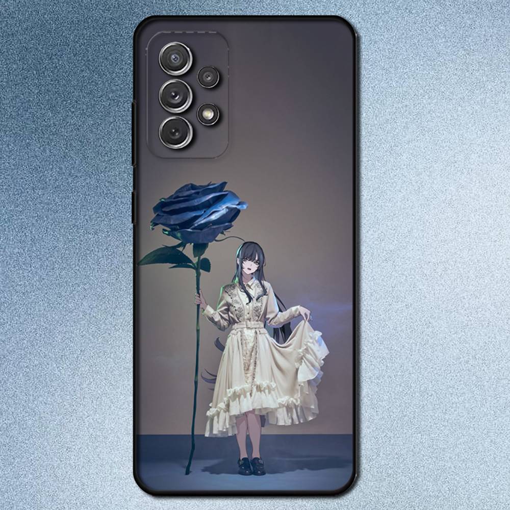 Ado Kyogen X Uta Phone Case For Samsung S25,S24,S21,S22,S23,S30,Ultra,S20,Plus,Fe,Lite,Note,10,9,5G Black Cover