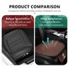 AAJB1 For Opel Soft Car Logo Ice Silk Seat Cushion Pad Protector Cover Insignia Corsa Grandland Antara Zafira Mokka Ampera