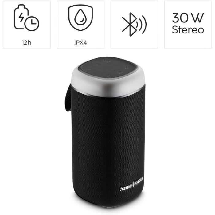 Bluetooth-динамик Glow Pro 30 Вт водонепроницаемый IPX4 светодиодные световые эффекты