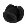LYING Russian Pilot Cap with Ear Winter Work Cap for Warm Hat for and Outdoor Also Available In Large Perfect for Cold Weather Men's Flaps,
