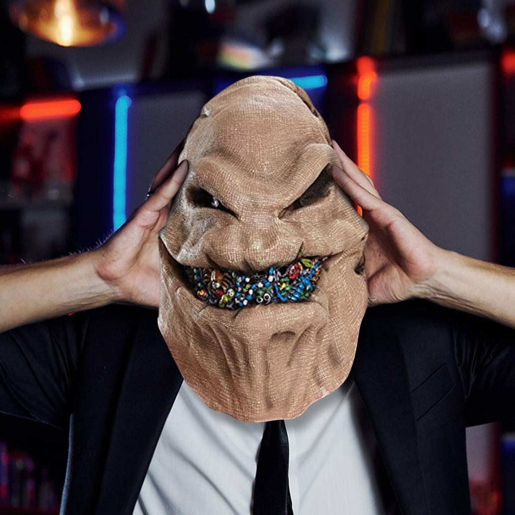 Halloween Mask Latex Head Cover Surrounding Character Party Mask Head Cover