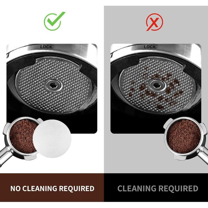 51/53/58mm Coffee Paper Filter for Espresso Coffee Maker,Unbleached Espresso Filter Puck Screen ,Other Espresso Machine