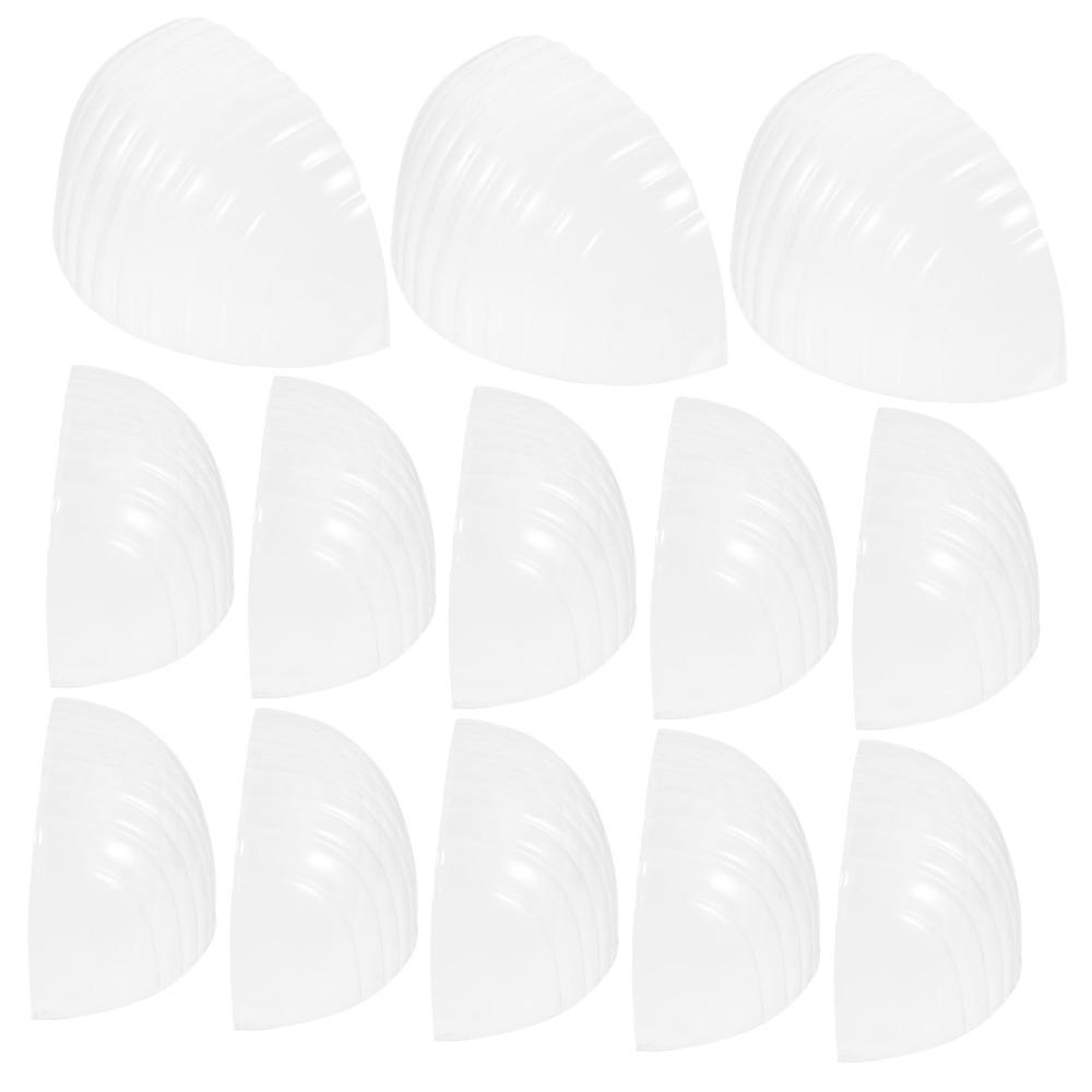 10Pcs Hat Shaper Baseball Cap Inner Support Stands Clear PVC Hat Insert for Baseball Cap Lightweight Protective Frame