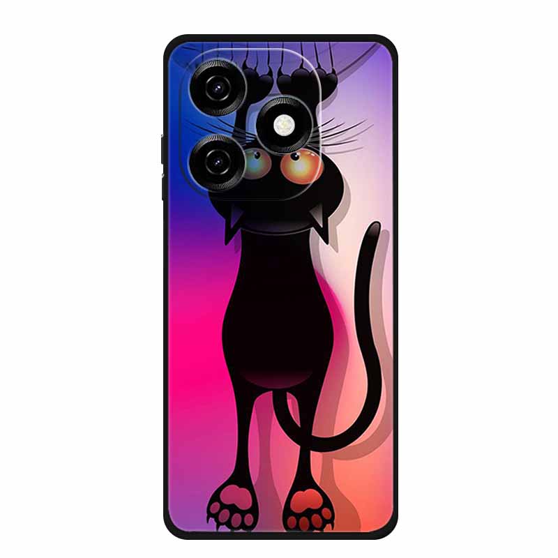 Чехол для Honor X5c Plus Милый Мультяшный Мягкий Силиконовый TPU Защитная Задняя Крышка Чехол для Телефона для Honor X5c Plus Роскошный Бампер Coque
