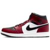 Air 1 Mid Chicago Black Toe Unisex Sneakers Red Gym-Red White 554724-069