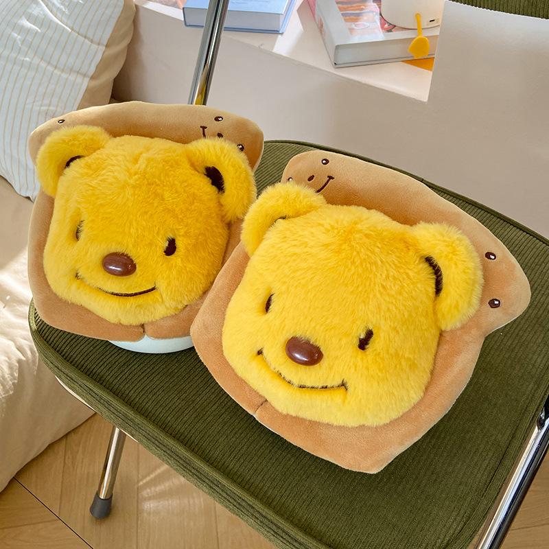 Новые пушистые рождественские тапочки женские милые тапочки с оленями женские шлепанцы теплые зимние мюли забавная домашняя обувь тапочки унисекс