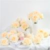 20 шт. искусственный цветок голова 10 см цветок розы для новогоднего свадебного украшения DIY шелковый цветок для вечеринки