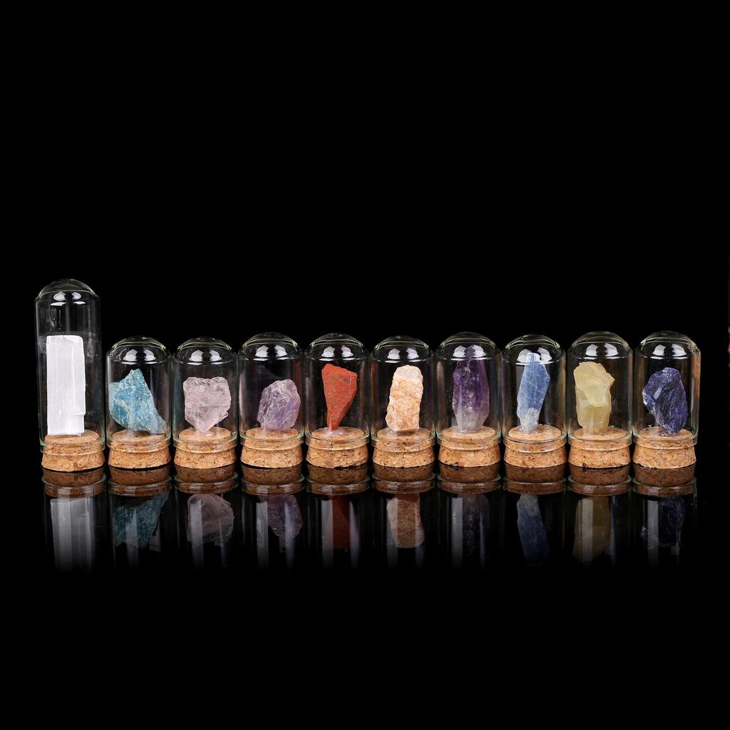 Natural Crystal Rock Mineral Specimens: Educational Gifts for Kids