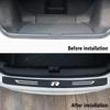 2026 Hot For VOLKSWAGEN VW Car Door Sill Protector Plate Trunk Threshold Stickers for Volkswagen R LINE RLine Polo Caddy Golf Je