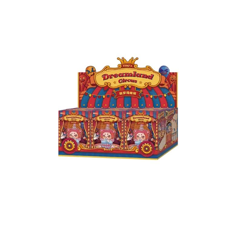 Последняя коллекция Cino Dreamland Circus Линия Таймшер Кавайи Материал Поливинилхлорид Плюшевый Слепой Кейс Очаровательная Фигурка Девочка Подвеска Украшение