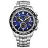 [Citizen] Wristwatch, Light-powered Eco-Drive, Radio-controlled, Waterproof, UNITE with BLUE, Limited Edition, Silver, Blue, CB5874-81L, Men's, Silver