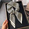 New Silk Scarf Women's Korean-Style High-Grade 70cm Square Scarf Spring and Summer Fashionable Stylish Decorative Scarf Thin Small Square Towel