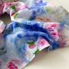 New Bohemia Floral Print Hair Scarf Scrunchies Women Large Ponytail Hair Rope Tie Headbands For Girls Party Hair Ornament