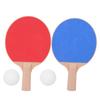 Eco‑friendly Plastic Elasticity Outdoor Children Table Tennis Paddle Practice Bat Kit