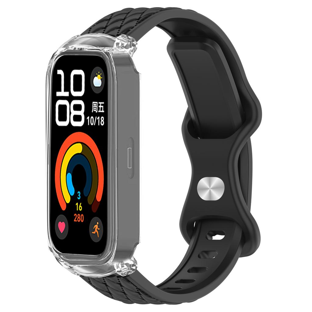 Ремешок для Huawei Band 10/9/8 Аксессуары Силиконовый плетеный Спортивный браслет pulseira correa браслет+Чехол Ремешок для Huawei Band 10