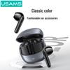 Беспроводные мини-наушники USAMS E03 Bluetooth для спорта - Полувкладыши, стерео
