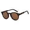 John Jacobs Full Rim Round | Polarized and 100% UV Protected | For Men & Women | Large | JJ S14673