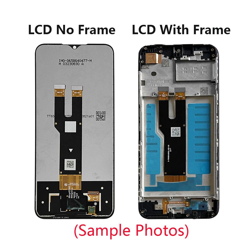 LCD Screen and Digitizer Full Assembly For TCL 20SE With Frame