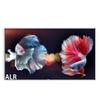 100-150"Wupro Cinema Gallery Evo LT2 Black Crystal ALR Ambient Light Rejecting Fixed Frame Projector Screen For Long Throw