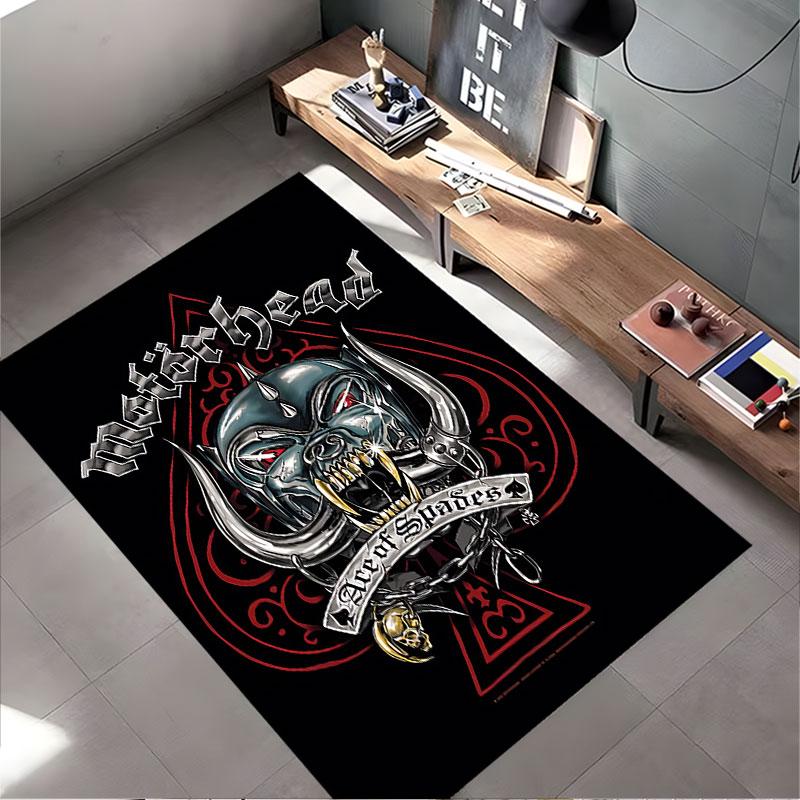 Motörhead Ace of Spades Design suitable as a non-slip mat for the living room or bedroom sofa
