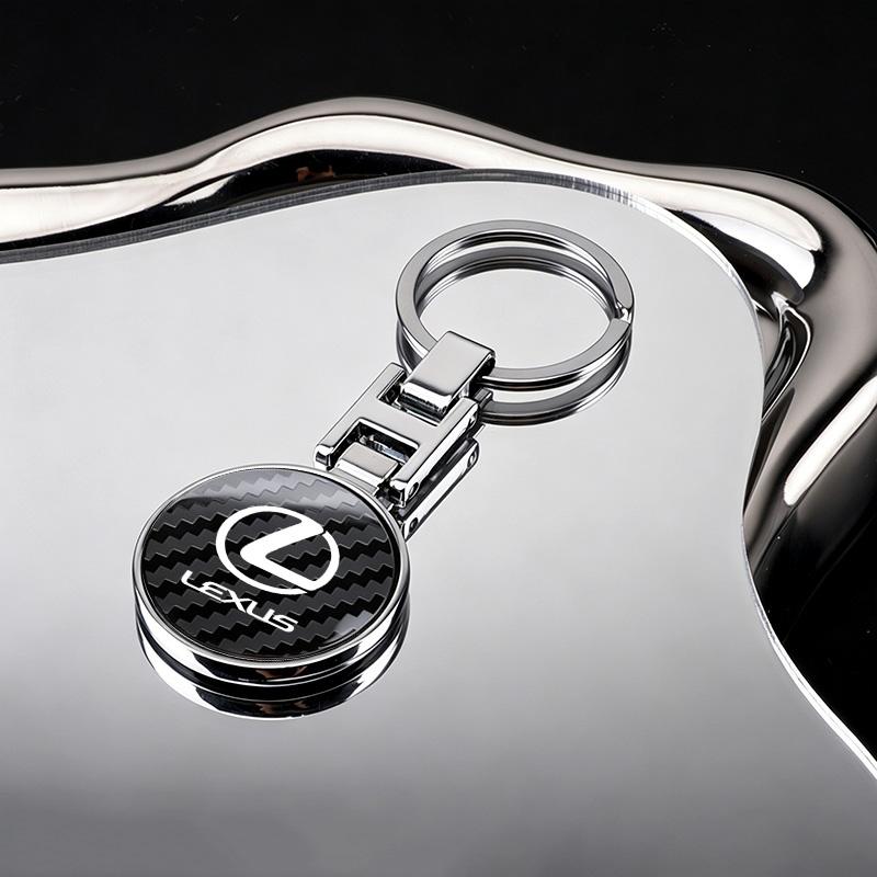 Mirror Surface Car Keychain Keyring Anti-Loss Holder for Lexus ES300 RX330 RX300 GS300 IS250 IS200 CT200h IS300 NX RX LX GX GS IT8