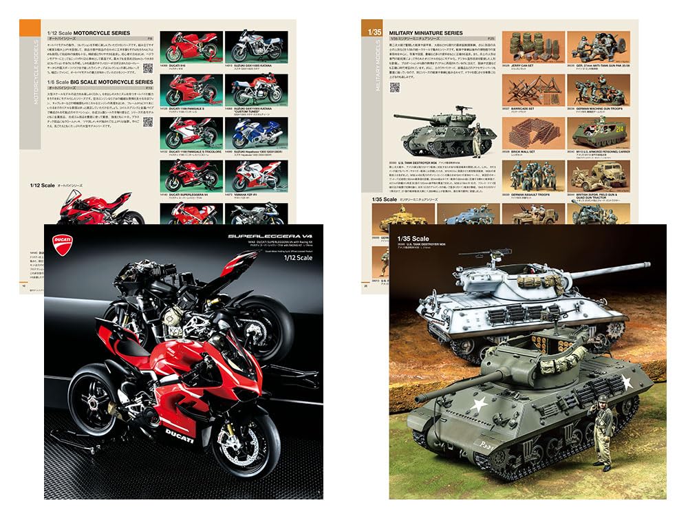 Tamiya Каталог Tamiya 2026 Издание масштабных моделей 64462