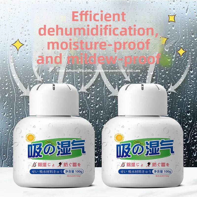Home Dehumidifier Box for Damp and Odor Removal Moisture Absorber for Closet, Dorm, Bathroom, Bedroom---