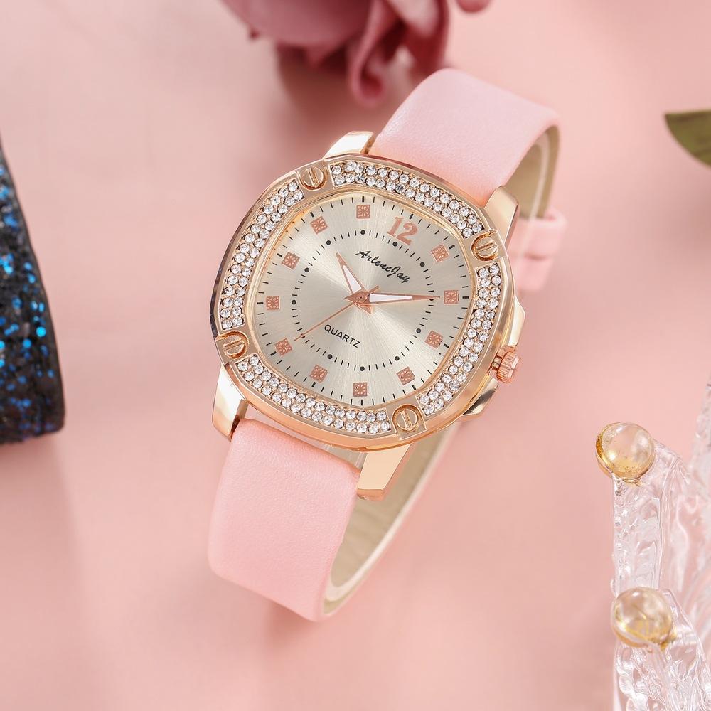 Привет модные часы Роскошные женские кварцевые часы Водонепроницаемые женские часы Женские наручные часы