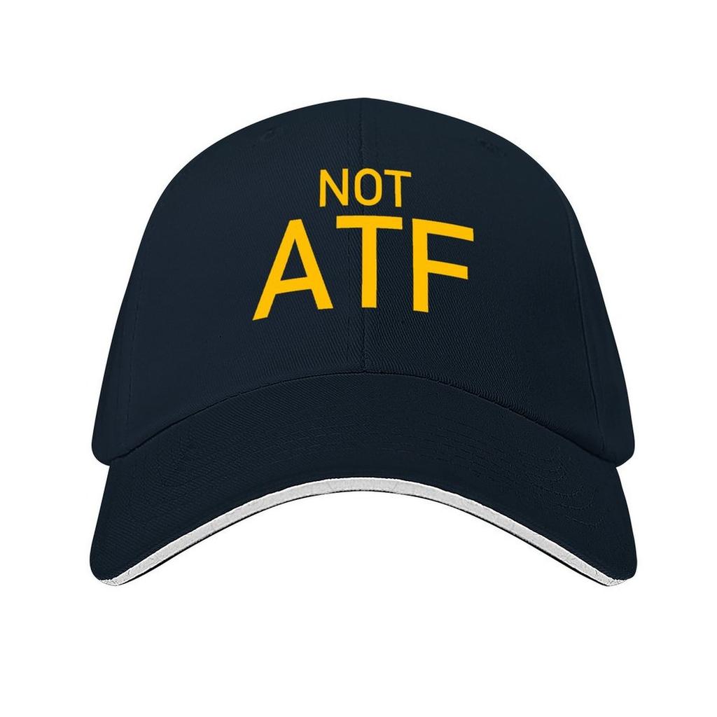 Not ATF Gun Meme BATFE Gun Rights Baseball Cap Hat Men Fun Hats Unique Hats Sunhat Womens Beach Visor Mens