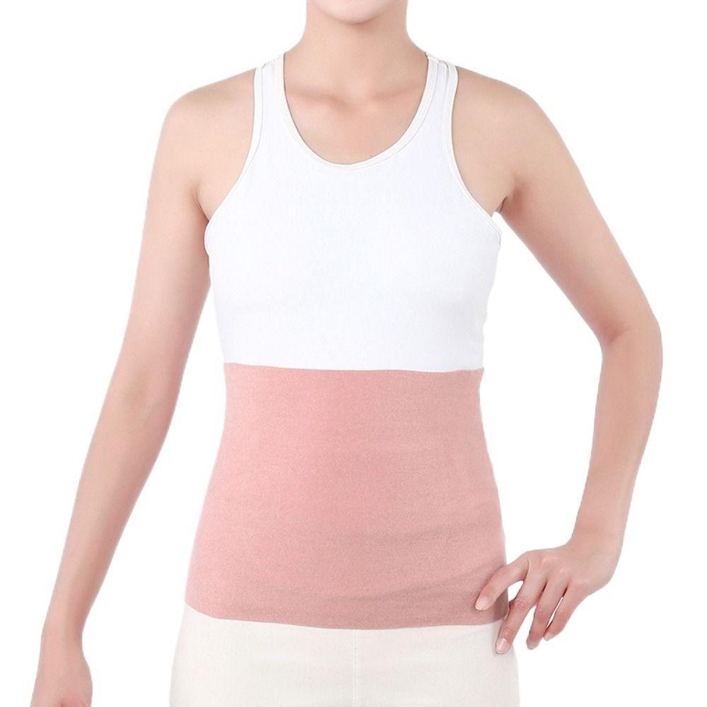 Traceless Fleece Waist Warmer High Elastic Abdominal Wrap Elderly People