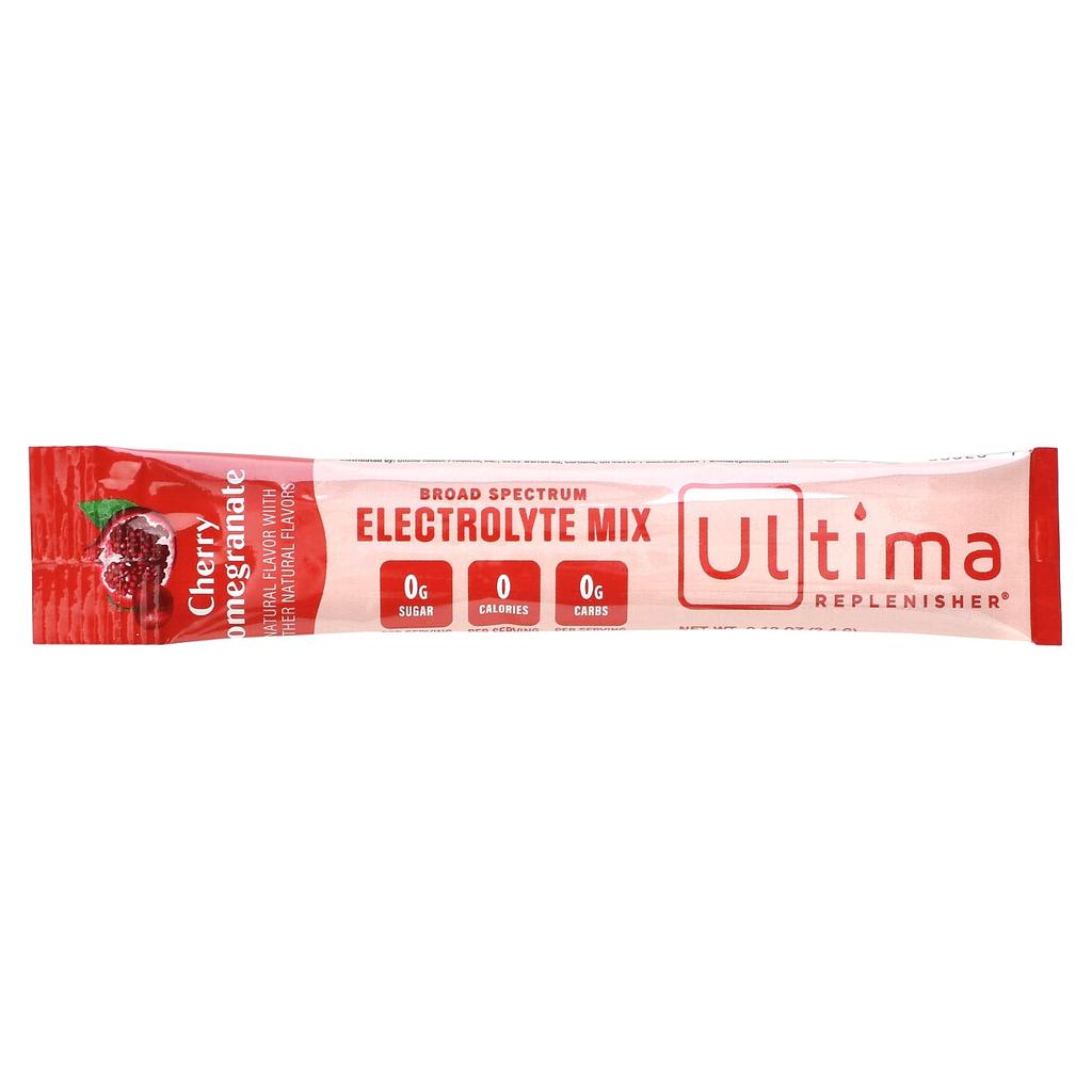 Electrolyte Mix, Cherry Pomegranate, 20 Stick Packs, 3.4G (0.12Oz) Each