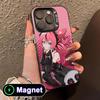 Zenless Zone Zero Aria Translucent MagSafe Mobile Phone Case for iPhone 17 16 15 14 13 12 11 Air Pro Max Plus Colorful Cover