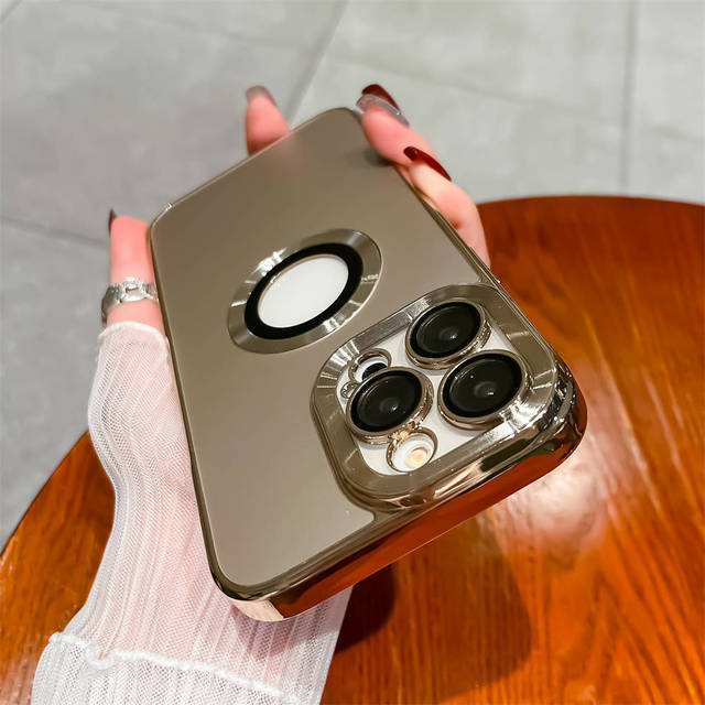 Противоударный чехол для телефона с защитным покрытием для линз для Iphone 14 13 12 11 Pro Max 14 Plus 11, бампер с отверстием для логотипа, задняя крышка для деловых девушек
