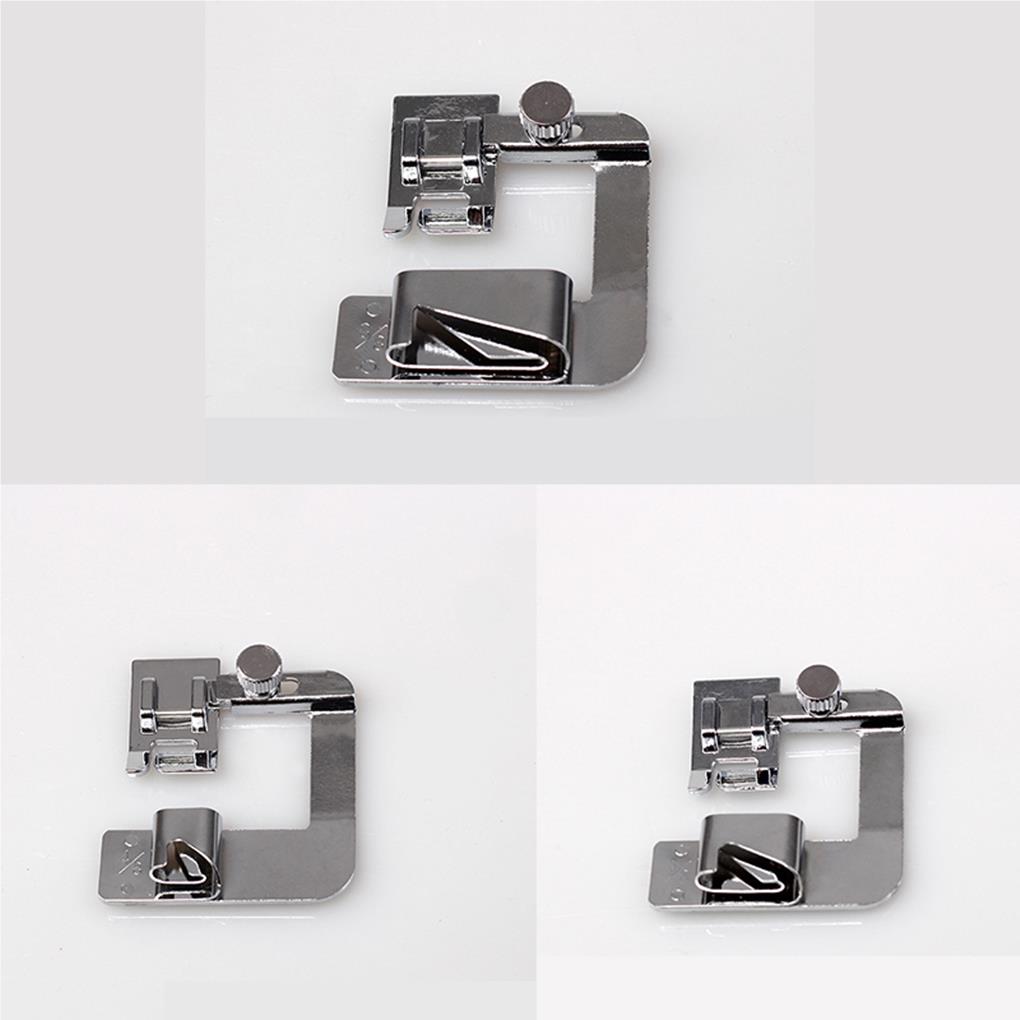 Набор из 3 шт. лапок для подгибки низа, нескользящие, многофункциональные, ручной работы, антипригарные швейные принадлежности, аксессуары для вязания